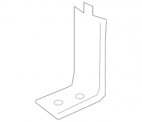 Lower right radiator bracket for Acura RDX 13-18