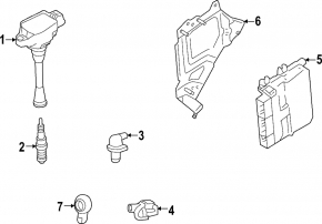 Knock Sensor Nissan Rogue 22-23 KR15DDT 1.5T