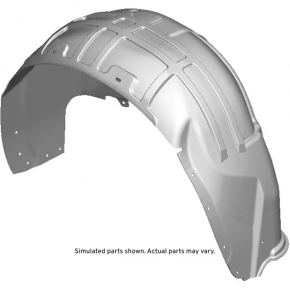 Rear left fender liner Chevrolet Impala 14-20
