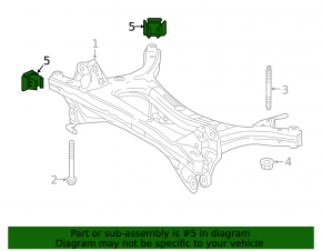 Rear subframe bracket Lexus UX200 19-