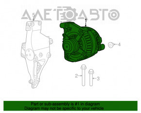 Generator Fiat 500 12-17