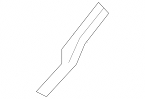 Right windshield wiper seal for Infiniti FX35 QX70 09-17