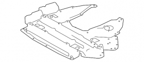 Engine protection Nissan Maxima A36 16-23