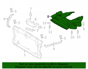 Engine protection Nissan Maxima A36 16-23
