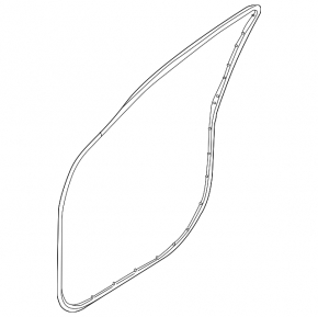 Front left door seal for Kia Sorento 2021-2025
