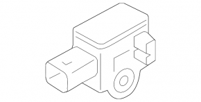 Rear left airbag sensor for Audi A5 F5 24-25