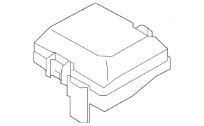 Kia Optima 16- underhood fuse box cover
