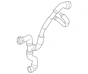 Cooling system hose for Mercedes GLE 450 20-23