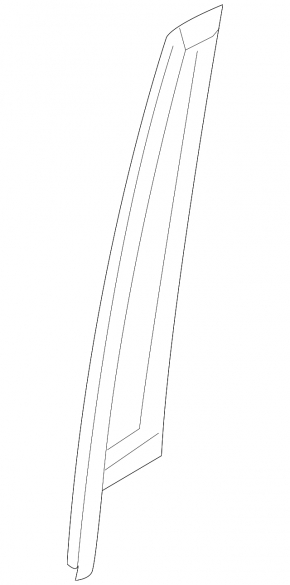 Door trim side front right Mercedes GLC 16-22