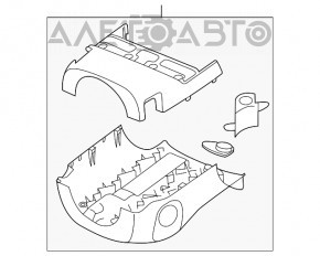 Steering column frame Mazda CX-7 06-09