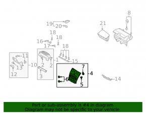 Mazda6 03-05 Audio and Climate Control Panel Trim