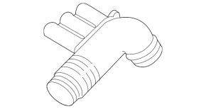 Air duct VW Jetta 11-18 USA 1.4T from filter