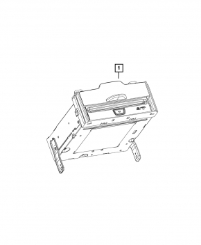 CD Changer Jeep Cherokee KL 14-