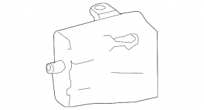 Canister filter with carbon absorber Honda CRZ 11-16