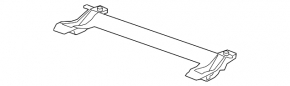 Upper radiator bracket Cadillac CTS 14-