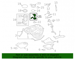 Subaru b9 Tribeca fuel level sensor