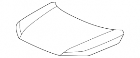 Honda Pilot 23-25 bare hood