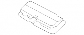 Ceiling light front left BMW 5 F10 11-16 beige