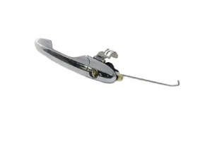Door handle outer front left Fiat 500 12-19 chrome