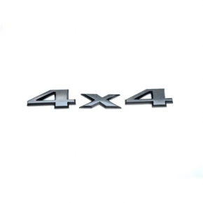 Jeep Cherokee KL 14-18 Black Tailgate 4x4 Emblem