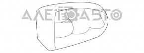 Front left door handle cover for Toyota Prius 2009 keyless