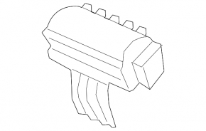 Airbag passenger in the dashboard Acura MDX 14-20