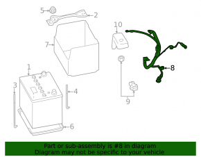 Subaru XV Crosstrek Battery Terminals 13-17