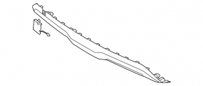 Kia Niro 23-26 EV rear bumper lip trim