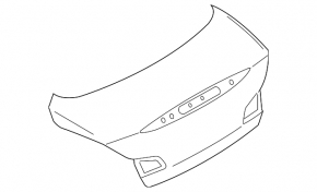 Trunk lid Infiniti G25 G35 G37 4d 06-14