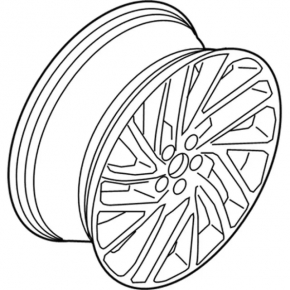 Wheel disk R20 x 8J Lincoln Nautilus 19-23