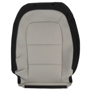Ford Escape MK4 23-26 passenger seat with airbag, manual, combined leather and fabric, black with red stitching