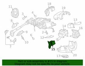 Cruise control lever for the Audi A6 05-11