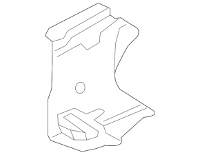 Seal wing hood-wing right Audi Q7 16- front