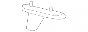 Front bumper mount, right fender, BMW 3 G20 19-26, lower part