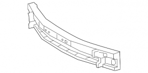 Toyota C-HR 20-22 Turkey Built Front Bumper Absorber