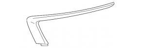 Front bumper molding upper left Mitsubishi Eclipse Cross 18-25