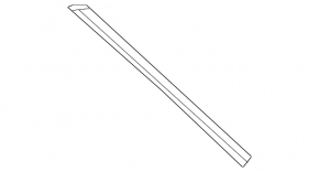 Lexus NX 22-25 rear right side door trim