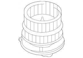Hyundai Tucson 22-25 heater fan motor