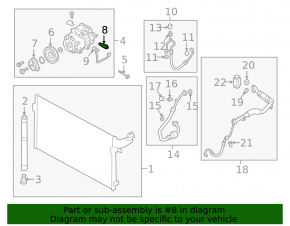 Genesis G90 17-19 Air Conditioner Valve