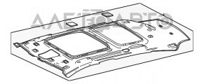 Mercedes GLC 16-22 roof lining for panoramic, beige