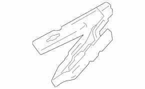 Hood hinge right Ford Ecosport 18-22