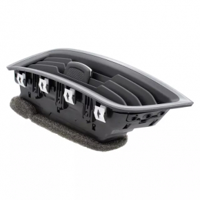 Front panel air duct deflector central left Ford Edge 15- black