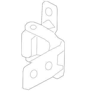 Door hinge lower rear right Mazda CX-5 17-24