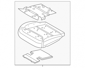 Passenger presence sensor Ford Explorer 21-