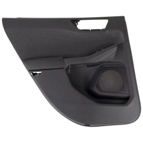 Door trim card rear left Ford Escape MK4 20-22 leather black, scratches