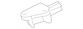 Rear left airbag sensor for Audi Q5 8R 09-17