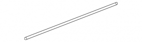 Door seal on the threshold left GMC Terrain 13-17