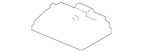 VW Atlas 20-22 lane keeping camera on the windshield