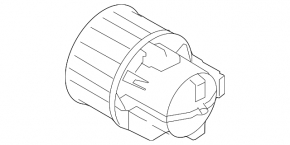 Volvo S60 11-18 Heater Fan Motor