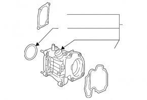 Volvo XC90 16-22 T6, T8 air resonator for compressor